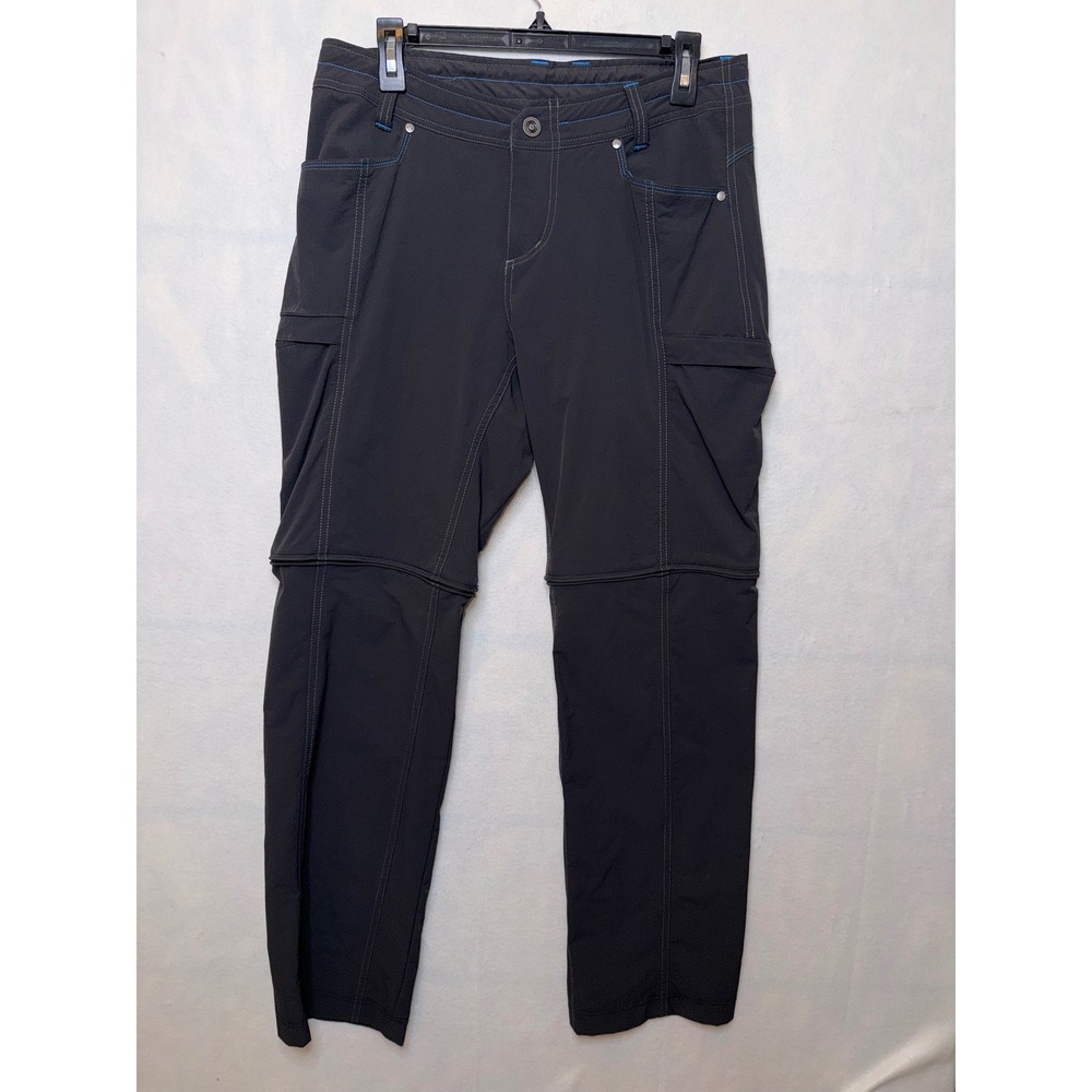 Kuhl Womens Convertible Zip Off Cargo Pants Hiking Outdoor Size 10 Reg